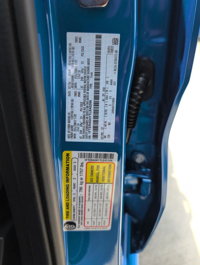 New 2026 Blue Ford XLT image 36