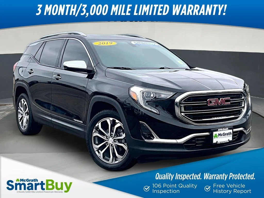 Certified Used 2019 Black GMC SLT image 1