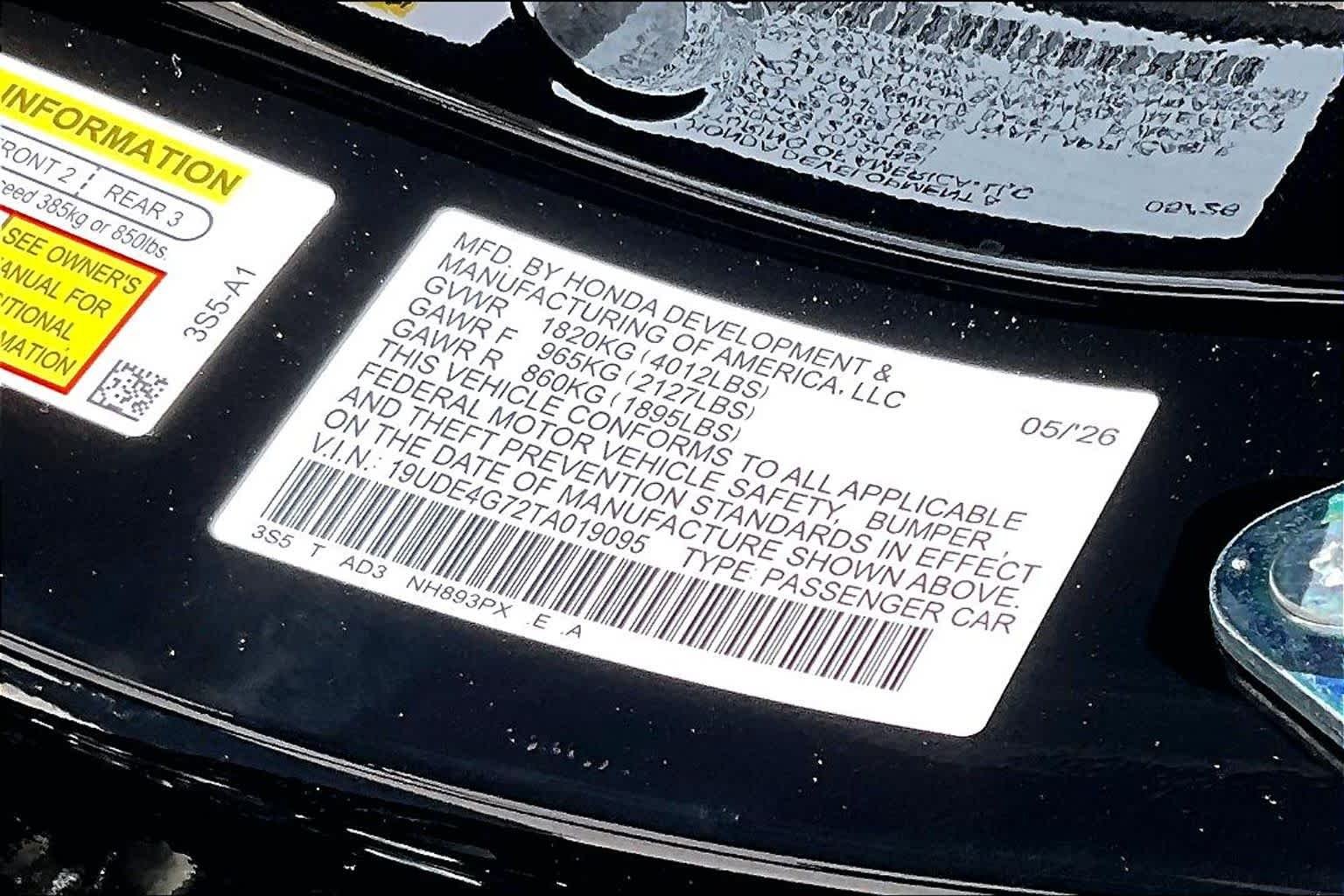 New 2026 Majestic Black Pearl Acura w/A-Spec Technology Package image 21