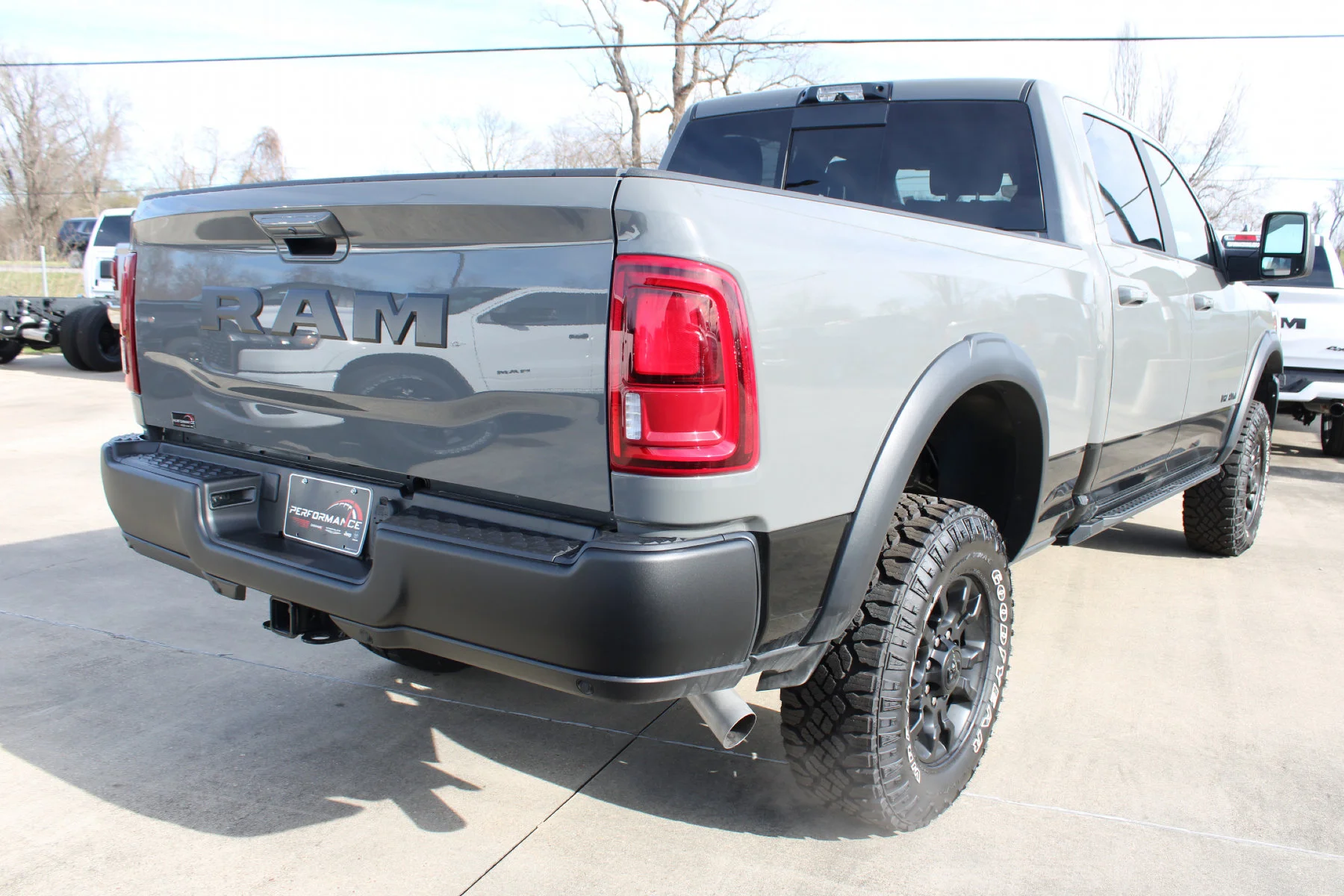 New 2026 Ceramic Gray Clear-Coat Exterior Paint RAM Power Wagon Crew Cab 4x4 image 27