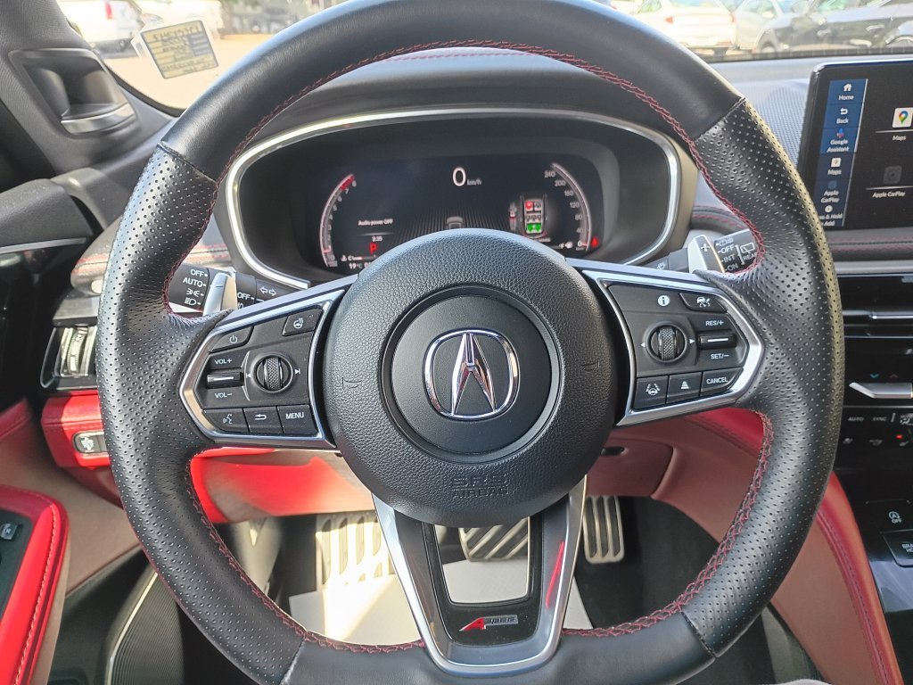 Used 2025 Black Acura A-Spec Advance Package image 24