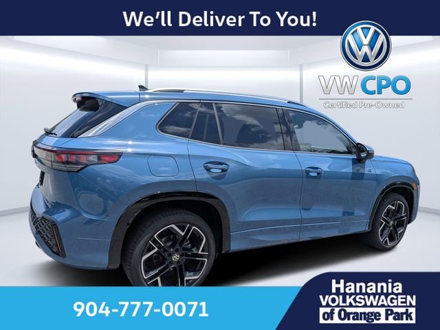 Certified Used 2025 Blue Volkswagen 2.0T SEL R-Line image 3