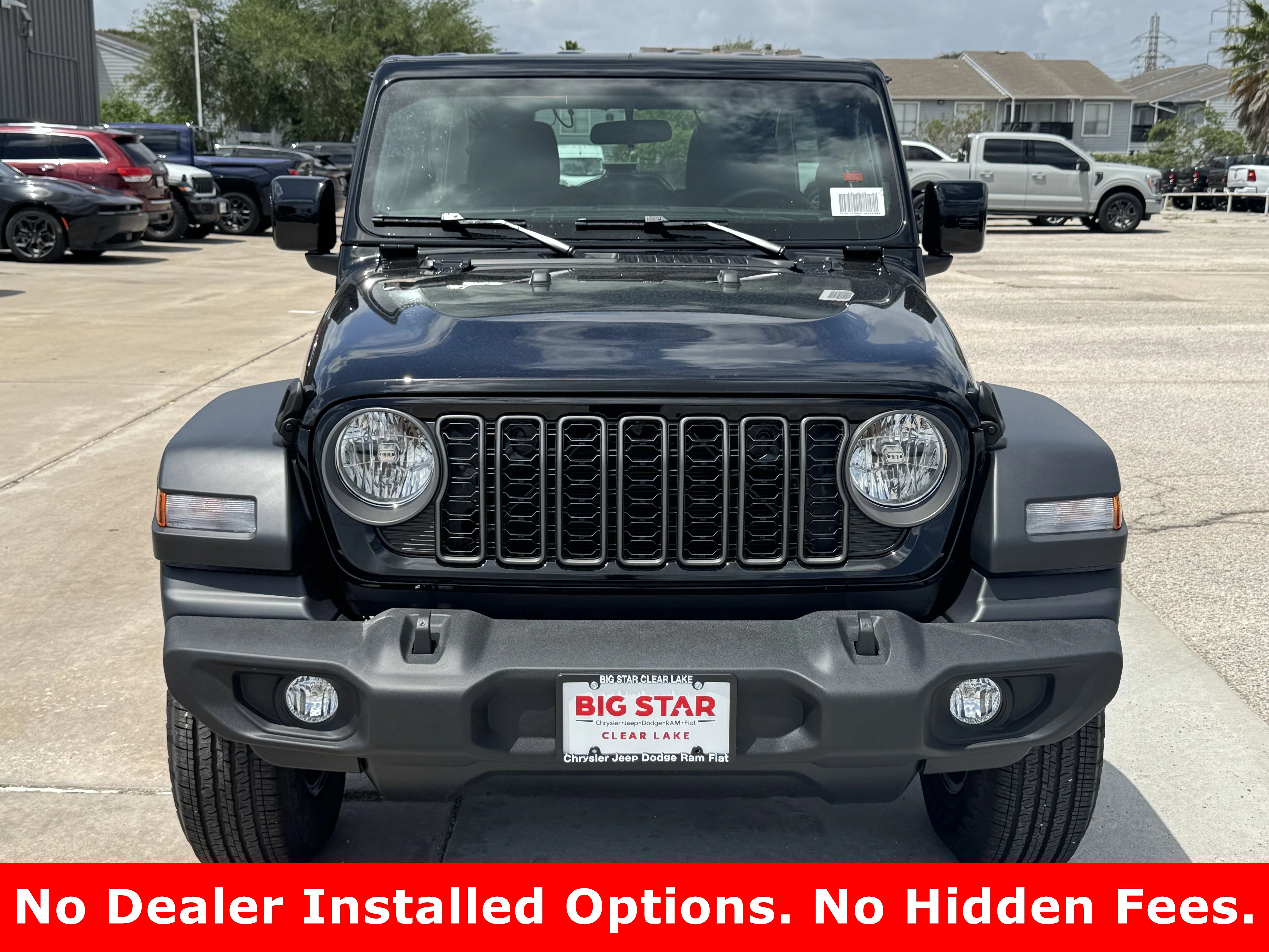 New 2026 Black Clearcoat Jeep Sport image 3
