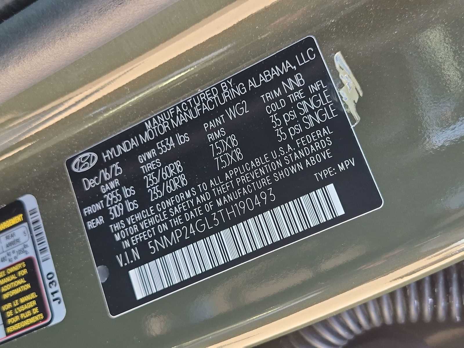 Certified Used 2026 Rockwood Green Hyundai SEL image 34