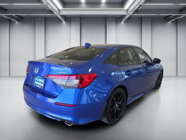 Certified Used 2022 Blue Honda Sport image 5