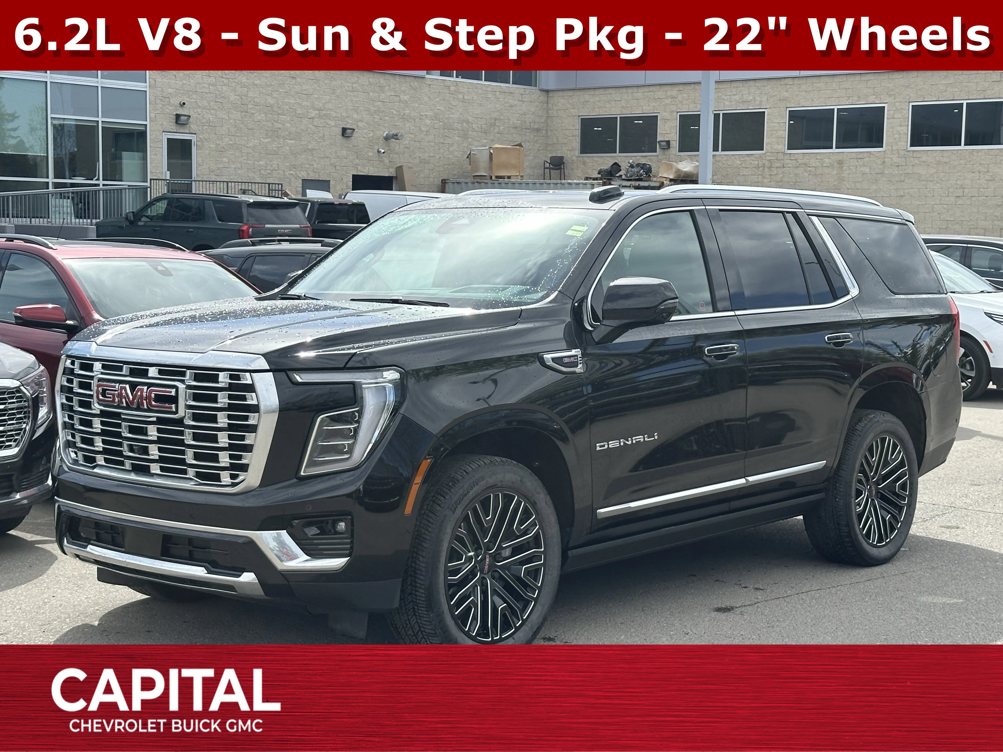 Certified Used 2025 Black GMC Denali image 1
