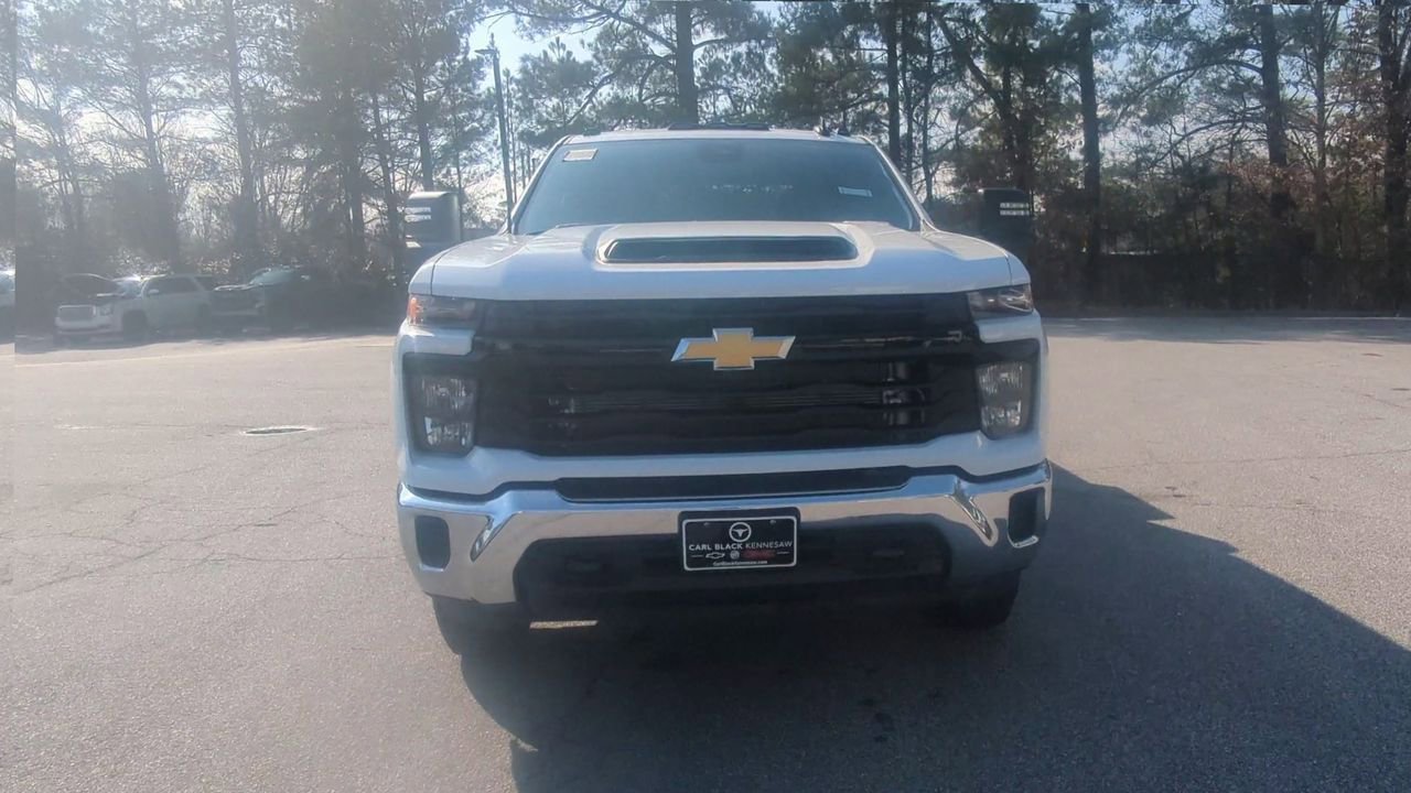 New 2025 Summit White Chevrolet Work Truck image 3