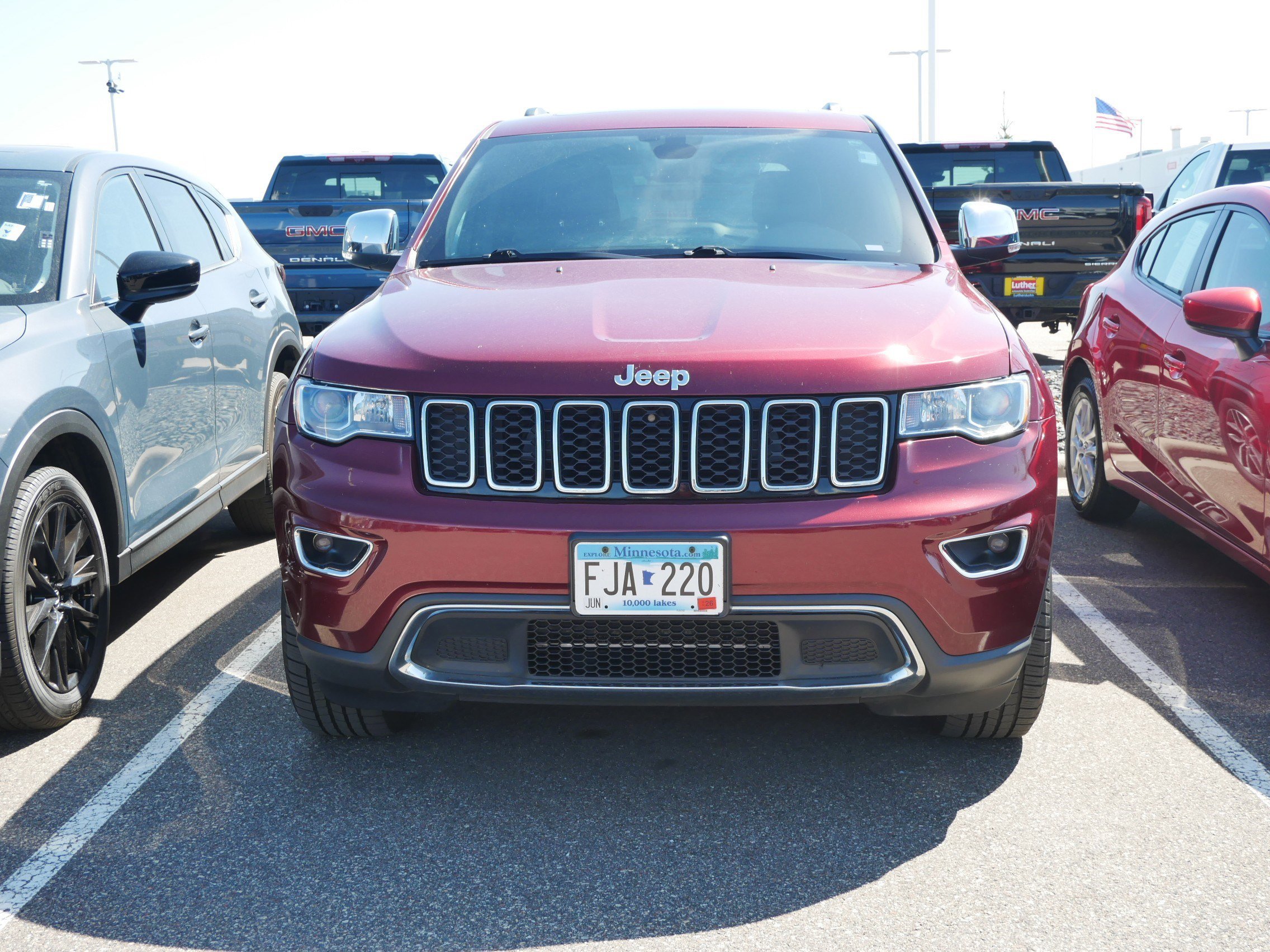 Used 2020 Jeep Grand Cherokee Limited with VIN 1C4RJFBG1LC363802 for sale in Brooklyn Center, Minnesota
