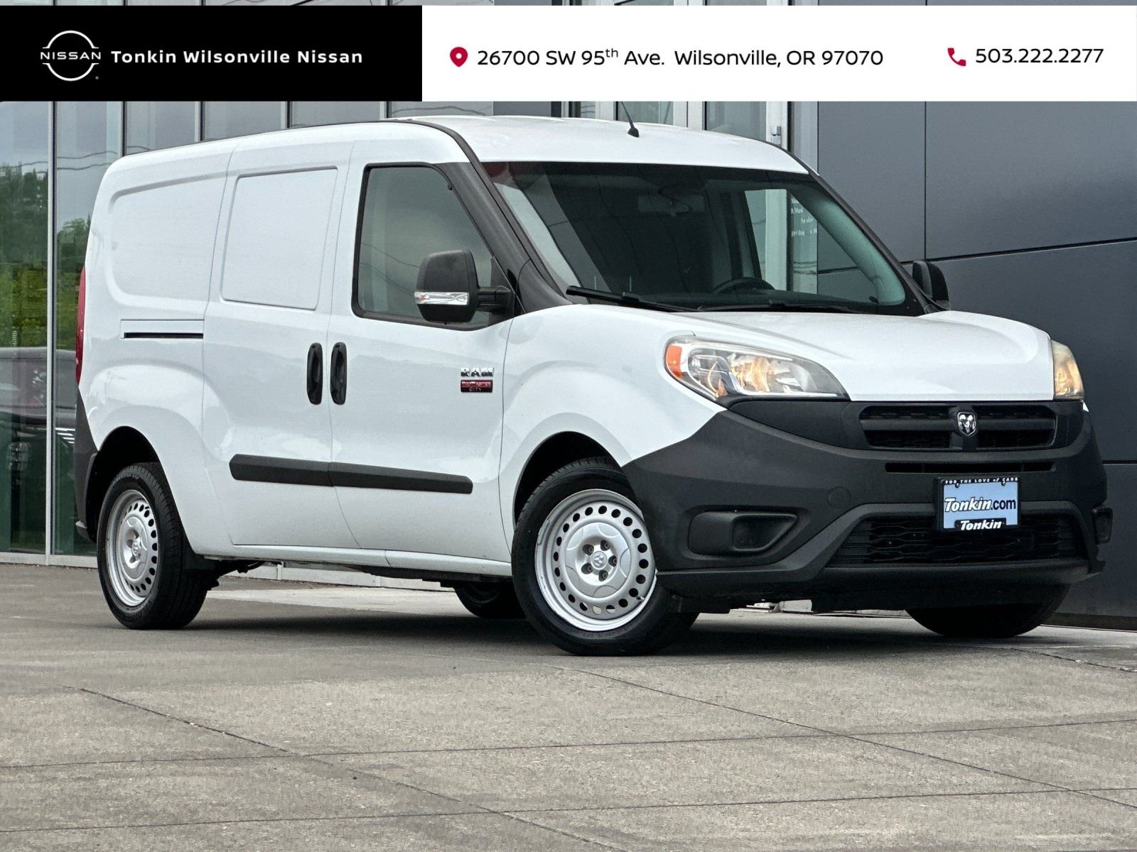 Used 2017 Bright White Ram Tradesman image 1