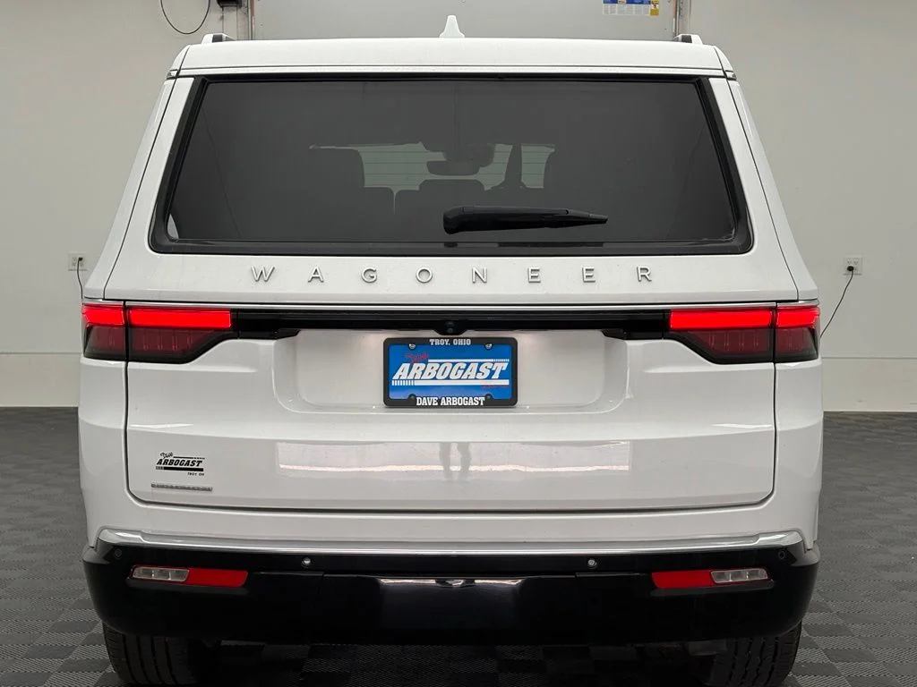 Used 2023 Bright White Clearcoat Jeep Base image 8