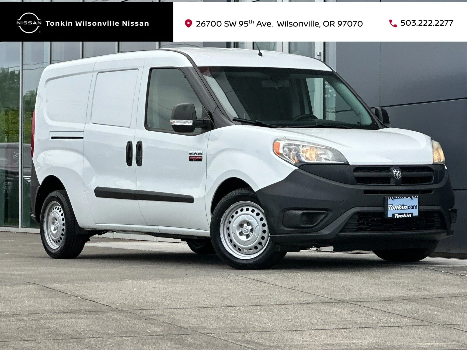 Used 2017 Bright White Ram Tradesman image 1