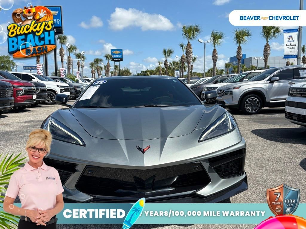 Used 2023 Hypersonic Gray Metallic Chevrolet 3LT image 3