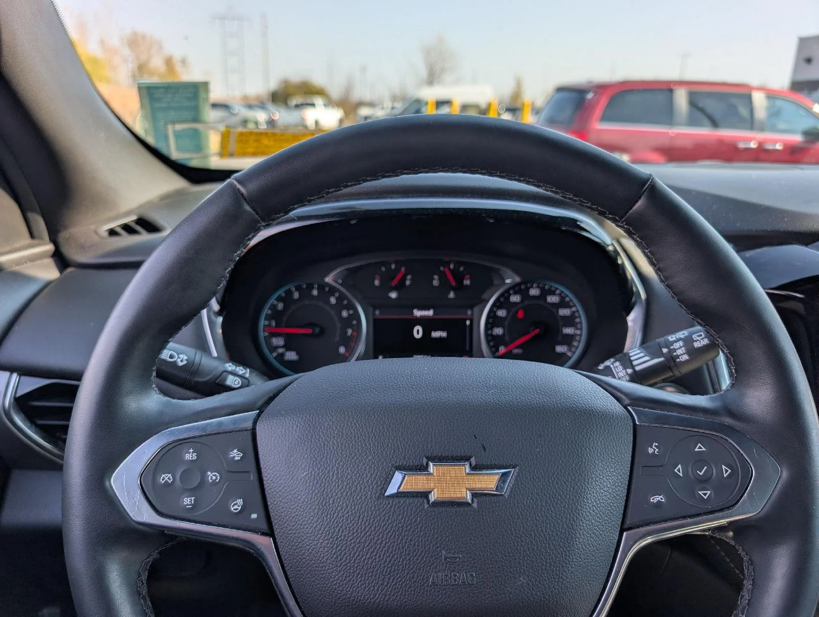 Used 2023 Radiant Red Tintcoat Chevrolet LT Leather image 12