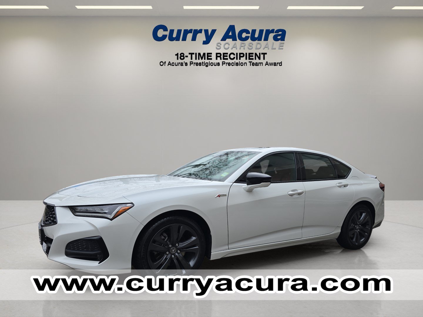 Used 2022 White Acura SH-AWD w/A-Spec Package image 1