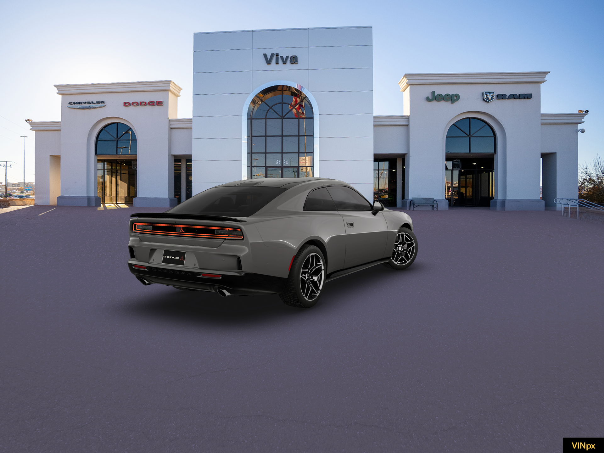 New 2026 Destroyer Gray Exterior Paint Dodge Scat Pack Plus image 7