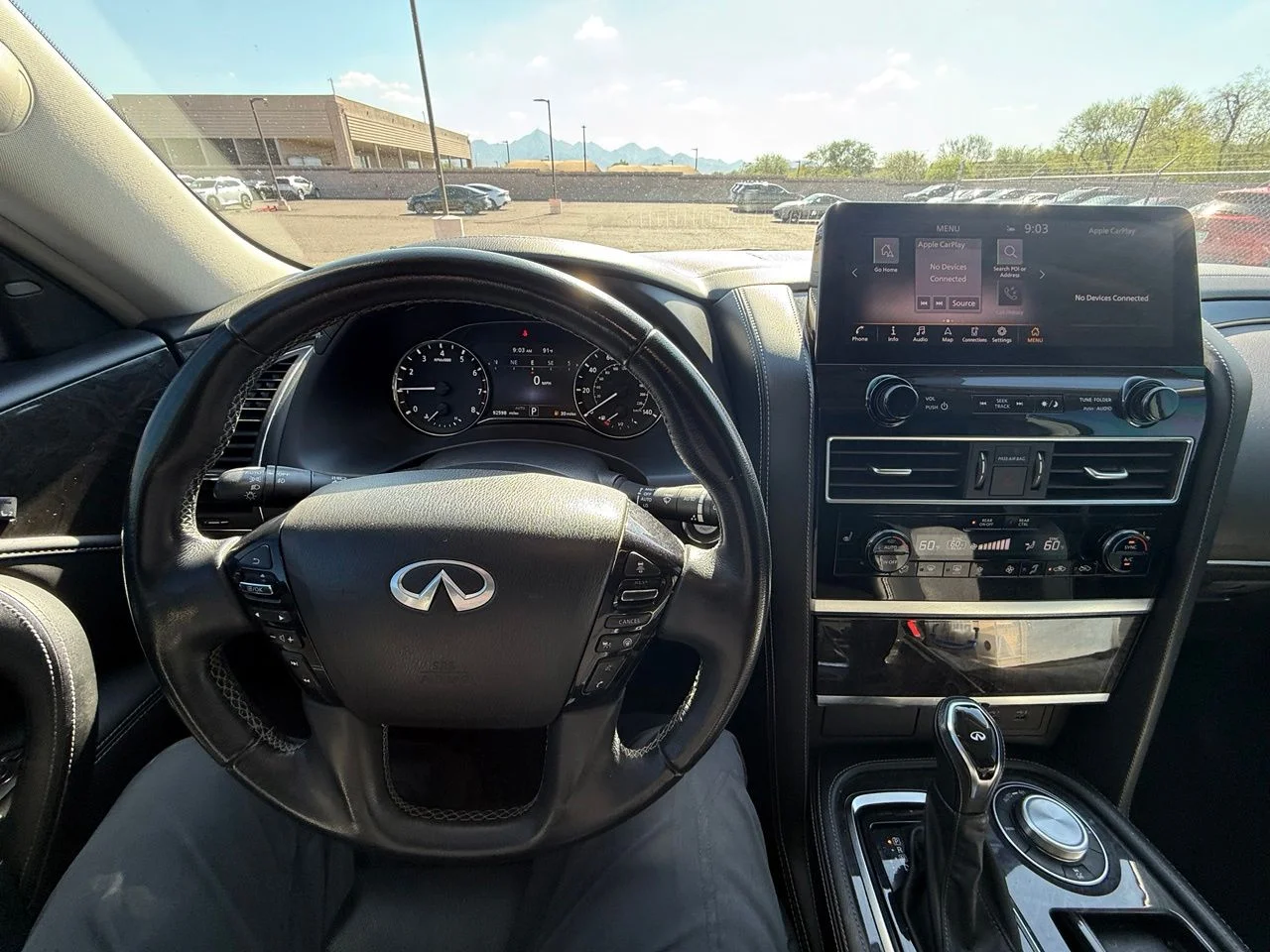 Used 2022 Moonstone White INFINITI Luxe image 20