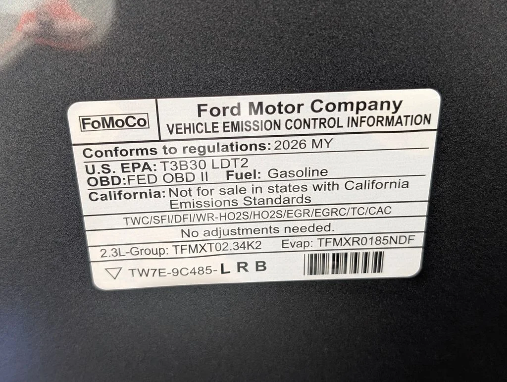 New 2026 Carbonized Gray Metallic Ford Active image 27