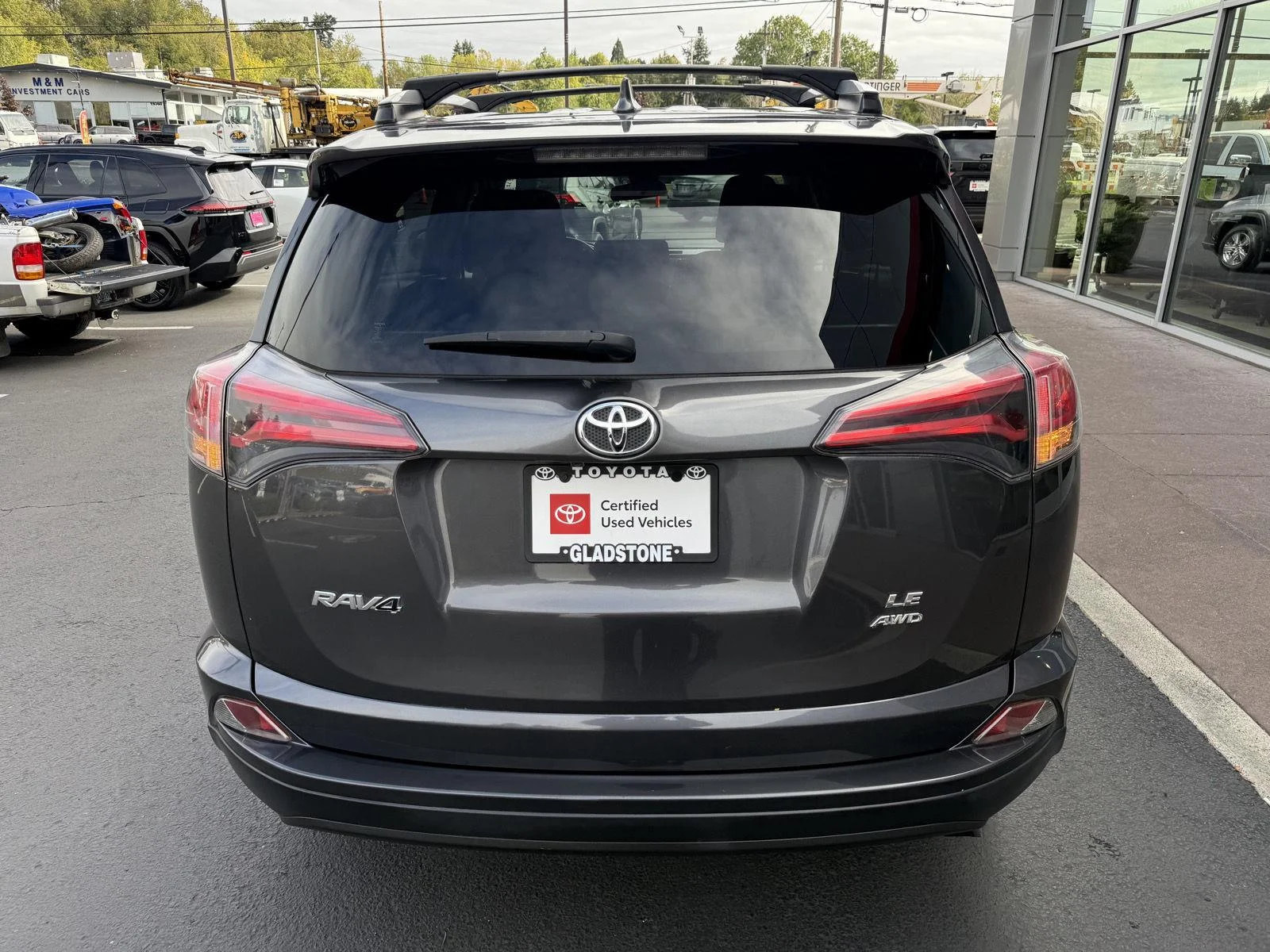 Used 2017 Magnetic Gray Metallic Toyota LE image 5