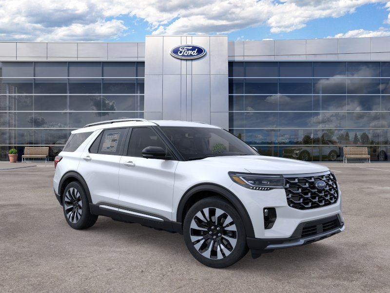 New 2026 Star White Metallic Tri-Coat Ford Platinum image 7