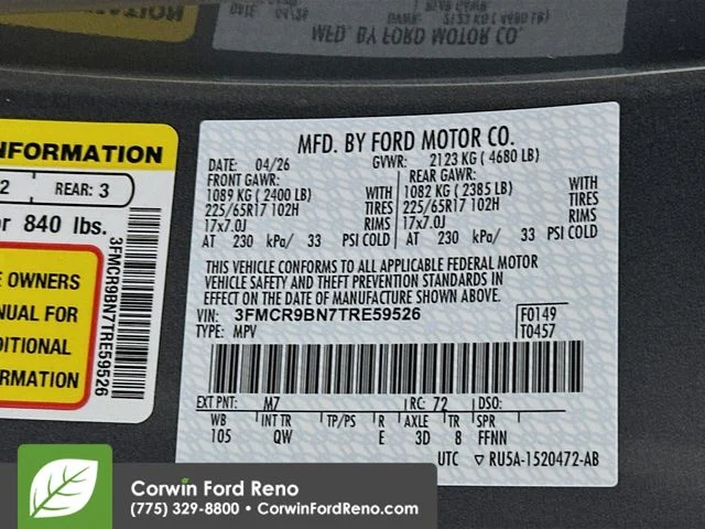 New 2026 Carbonized Gray Metallic Ford Big Bend image 31
