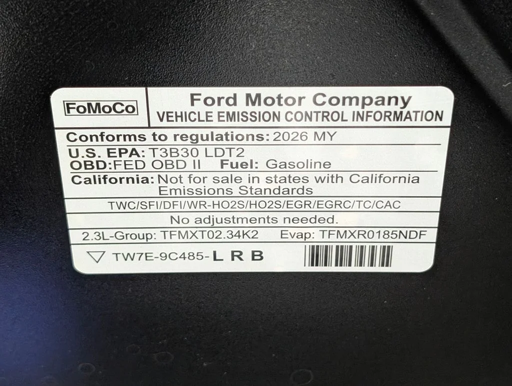 New 2026 Agate Black Metallic Ford Active image 24
