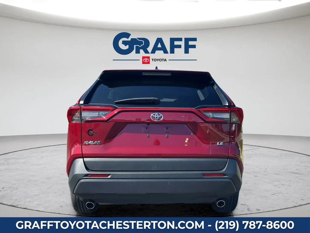 Used 2025 Red Toyota LE image 8