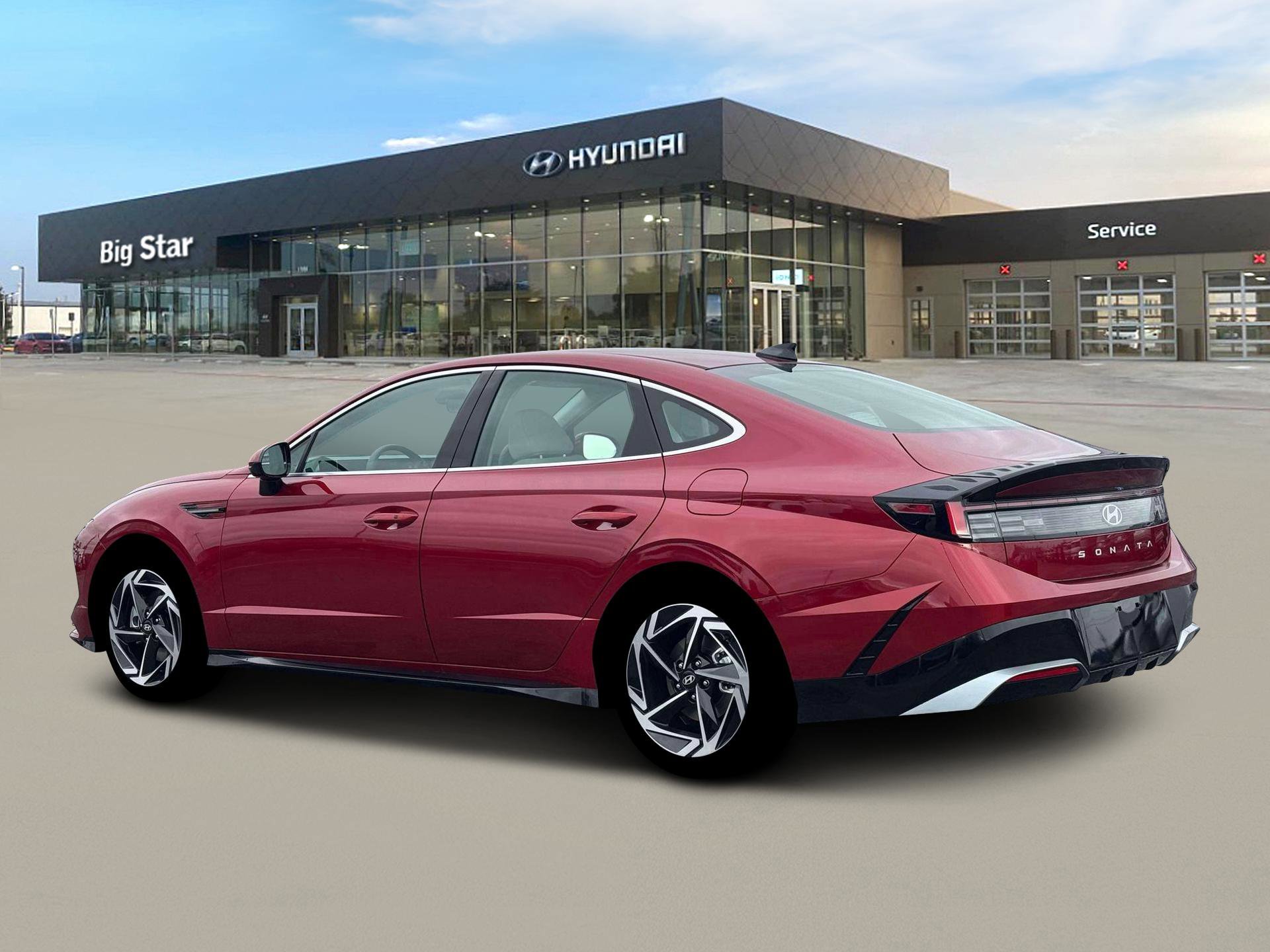New 2026 Ultimate Red Hyundai SEL Sport image 4