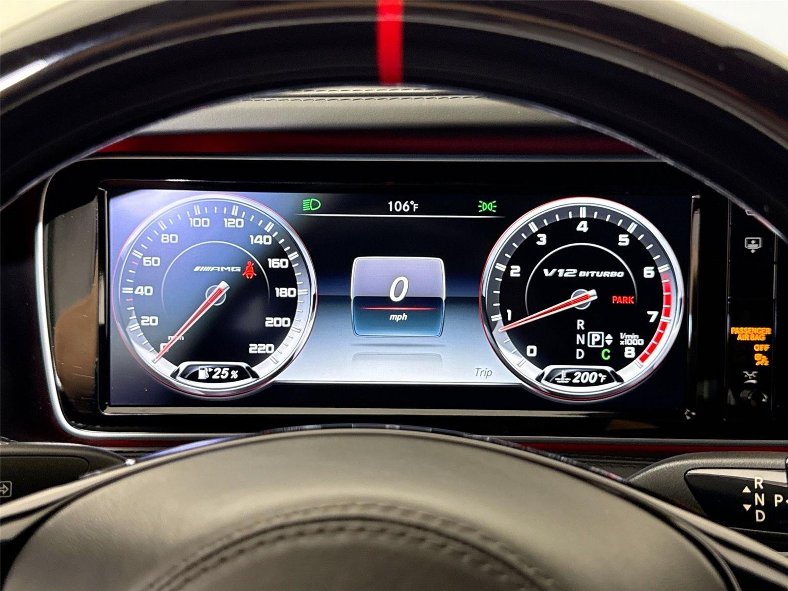 Used 2015 Obsidian Black Metallic Mercedes-Benz S 65 AMG® | Rear TVs | RennTech Upgrades image 16