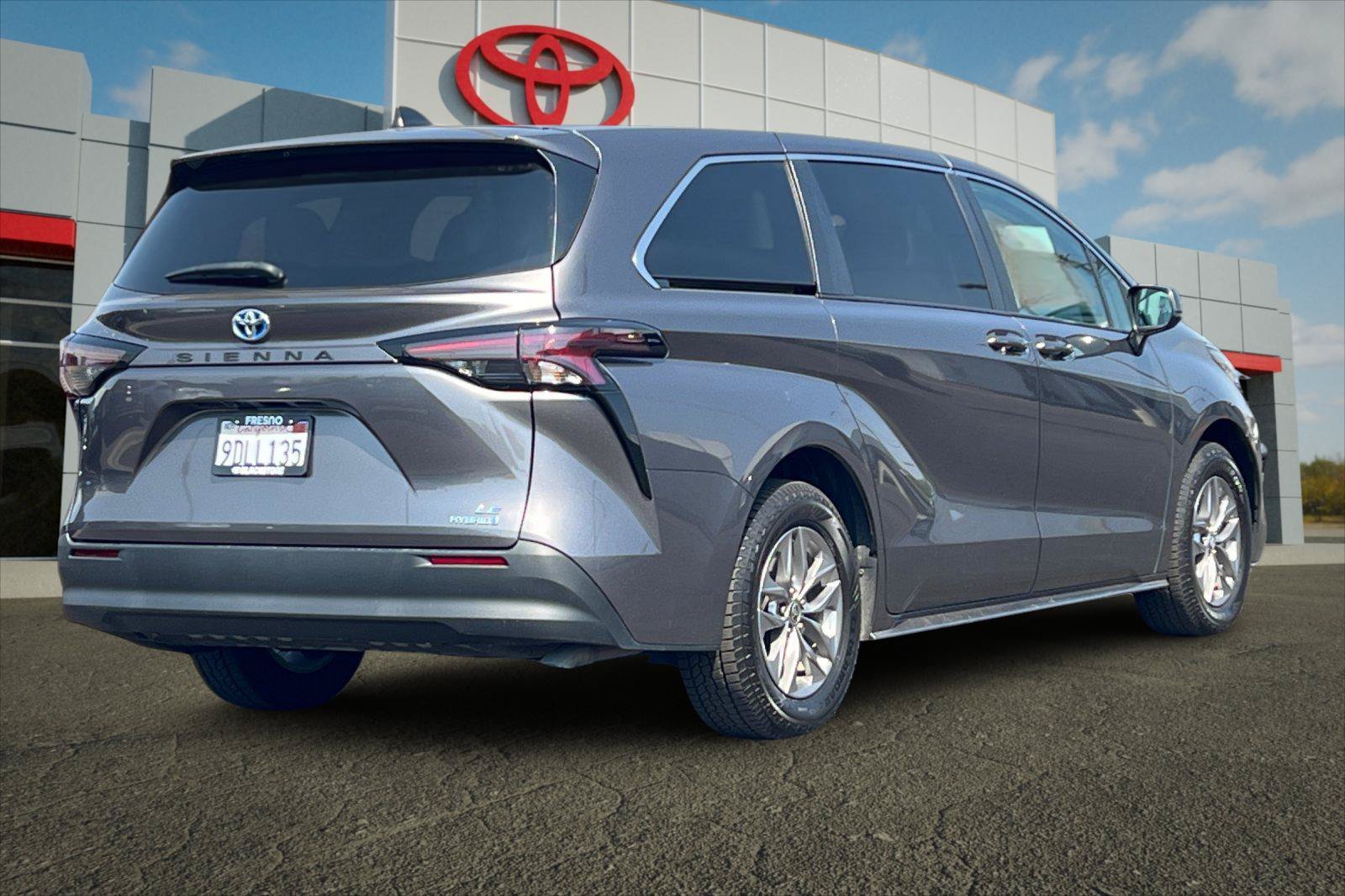 Certified Used 2023 Predawn Gray Mica Toyota LE image 3