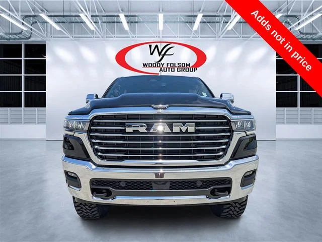 New 2026 Diamond Black Crystal Pearl-Coat Exterior Paint RAM Laramie image 8
