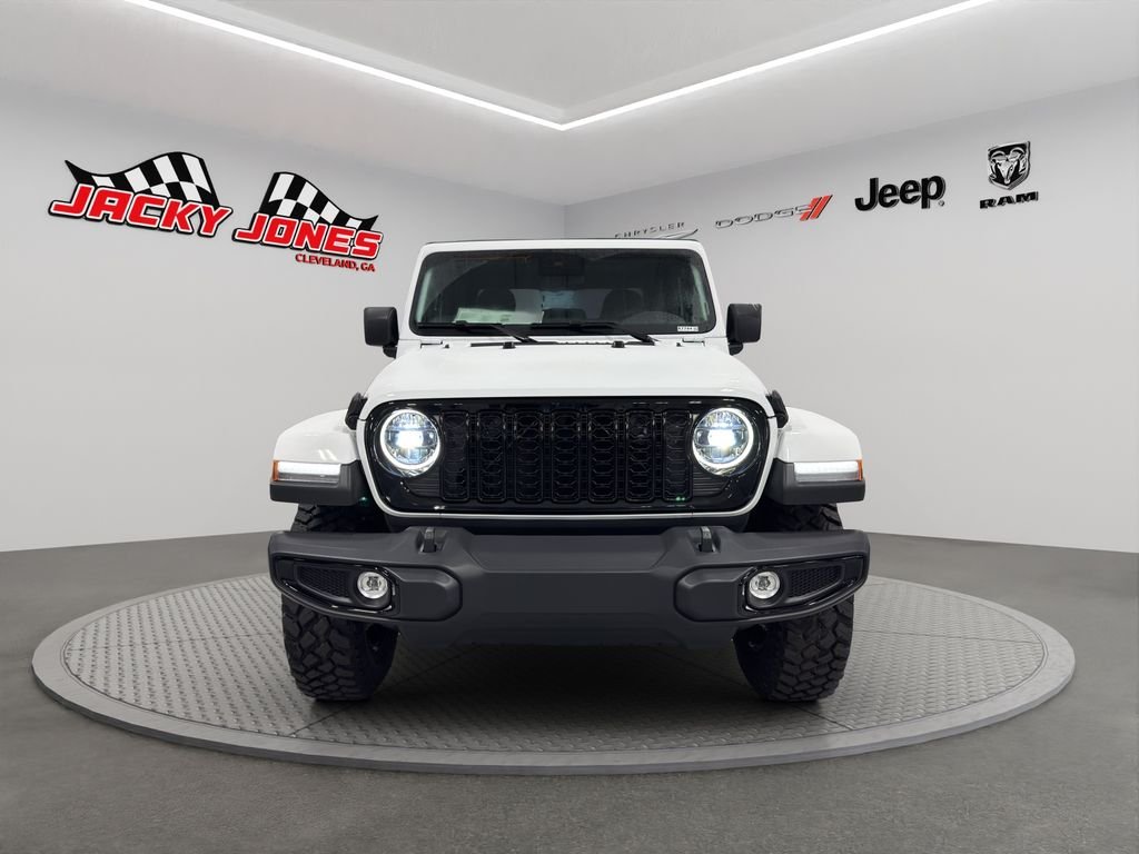 New 2025 Bright White Clear-Coat Exterior Paint Jeep Willys image 11