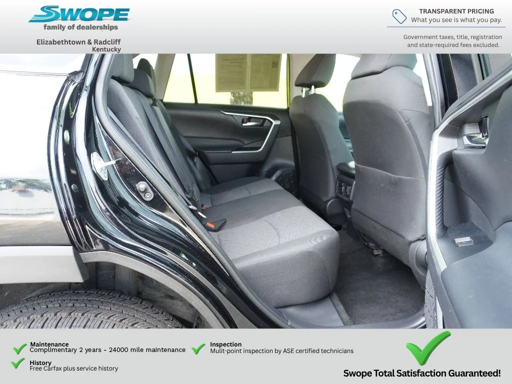 Used 2024 Midnight Black Metallic Toyota XLE image 9