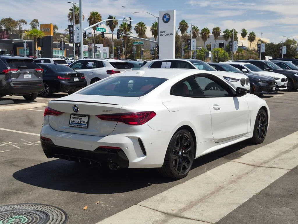 New 2027 White BMW 430i image 6