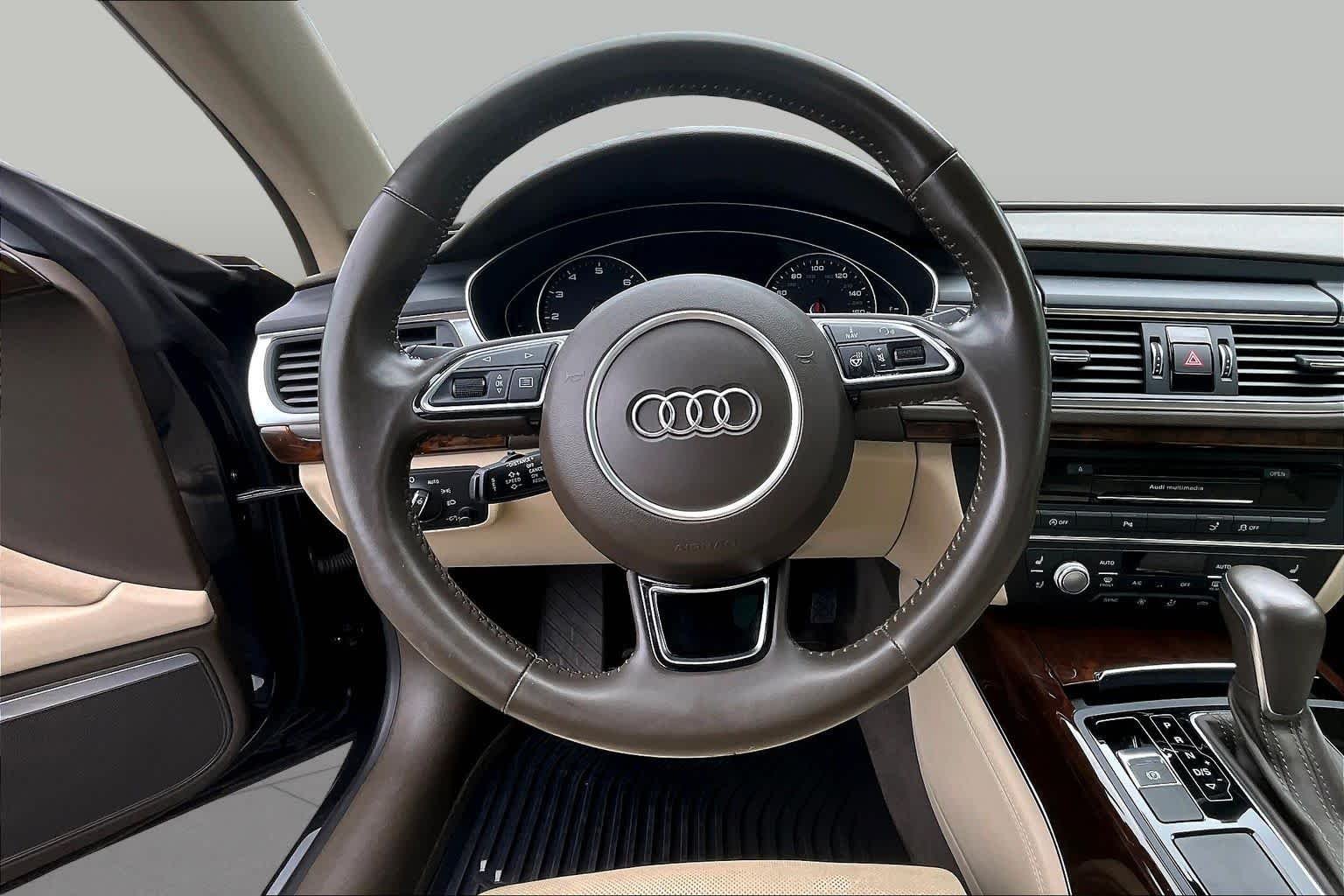Used 2018 Moonlight Blue Metallic Audi Premium Plus image 6