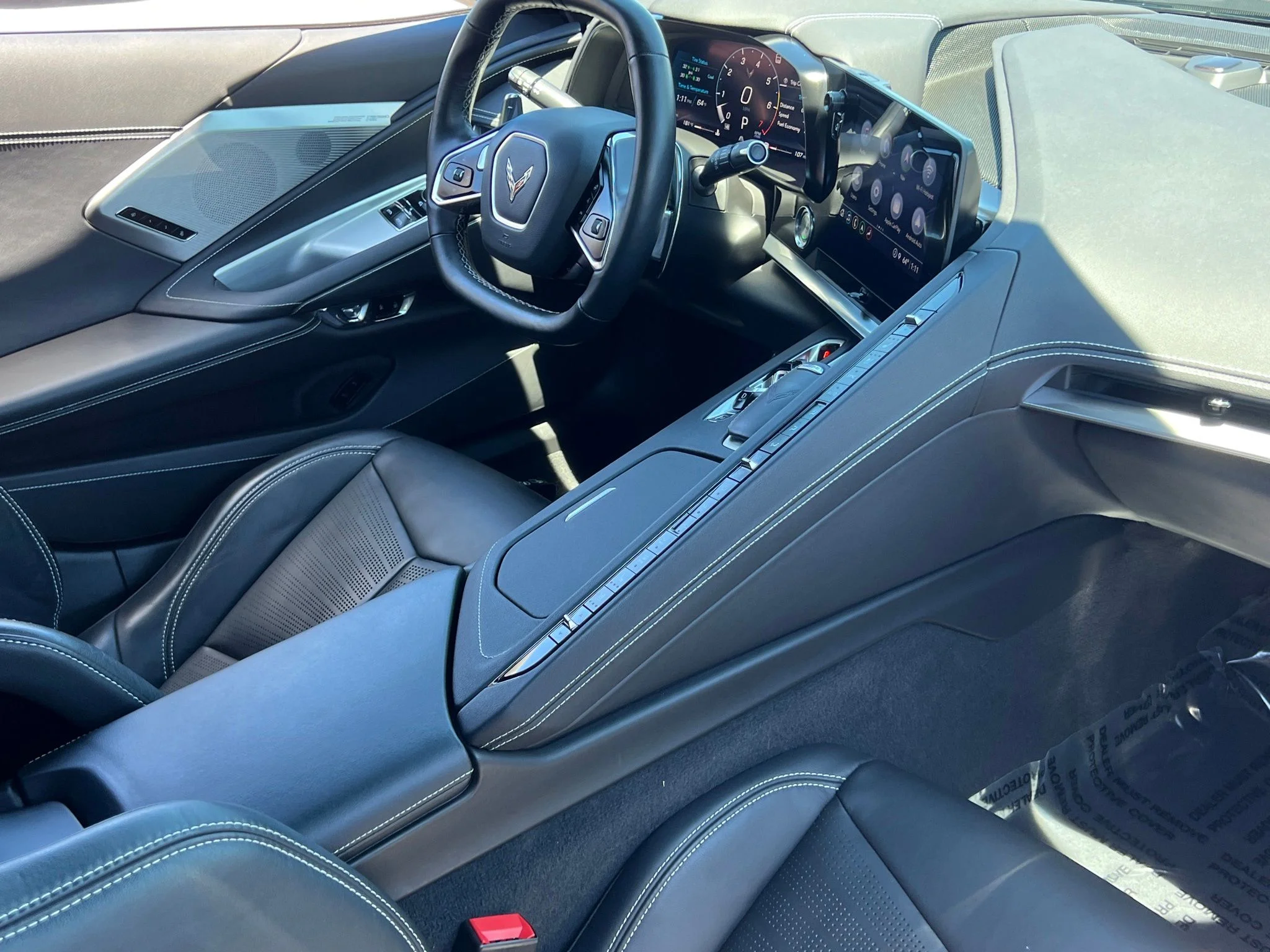 Used 2021 Blue Chevrolet Stingray image 2