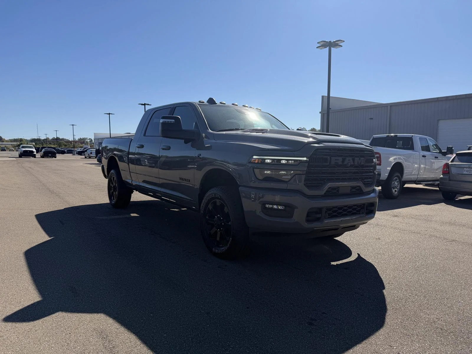 Used 2026 Ceramic Gray Clearcoat Ram Laramie image 3