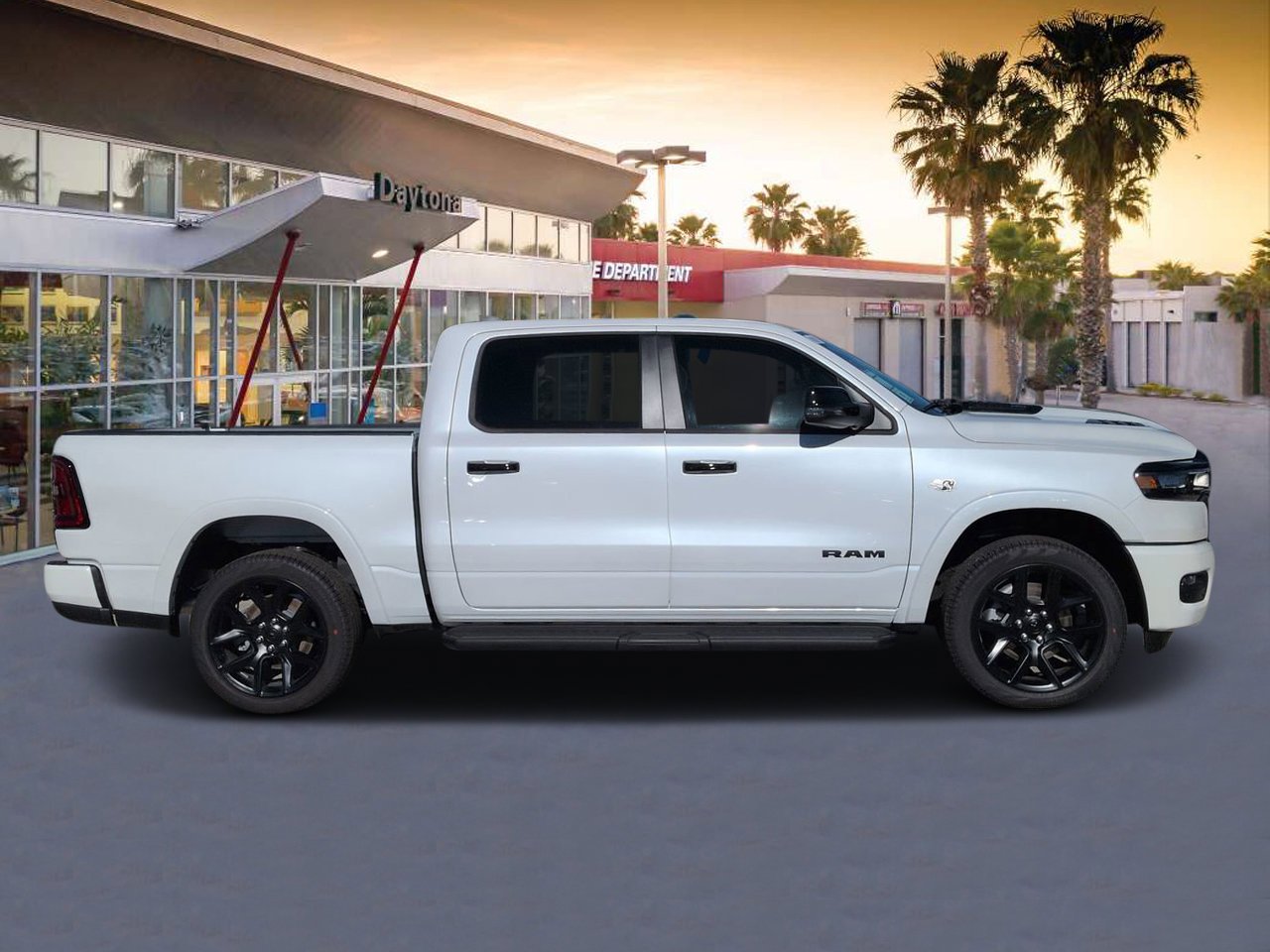New 2026 Ivory White Tri-Coat Pearlcoat RAM Laramie image 2