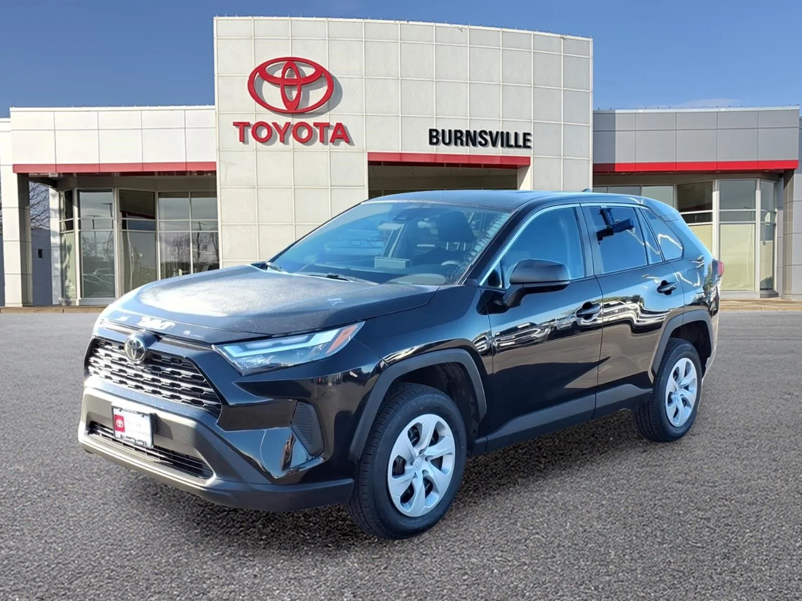 Certified Used 2025 Black Toyota LE image 8