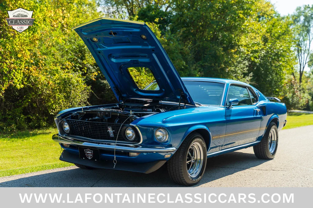 Used 1969 Blue Ford Mach 1 image 62