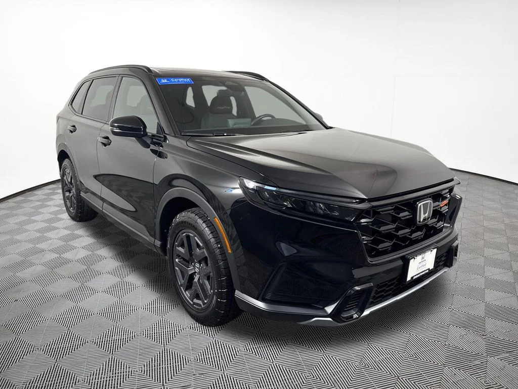 Certified Used 2026 Crystal Black Pearl Honda AWD TrailSport Hybrid image 4