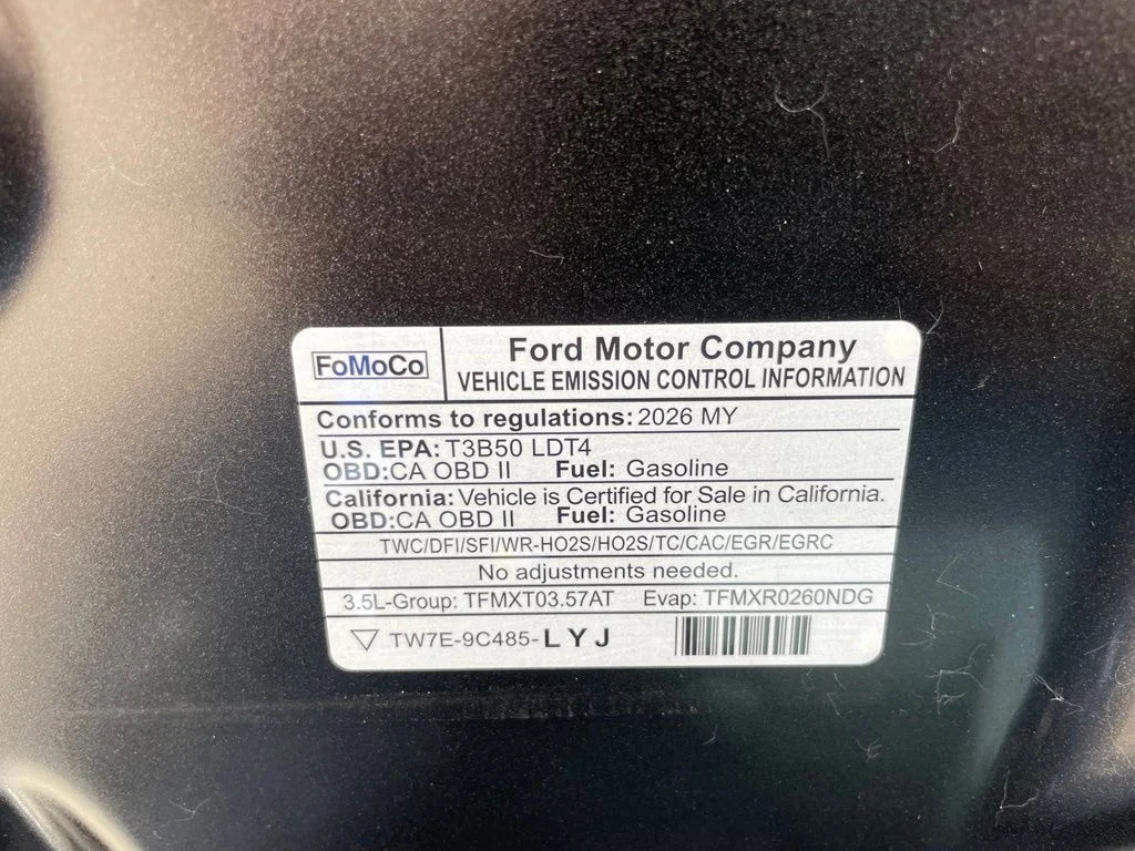 New 2026 Carbonized Gray Metallic Ford XLT image 34