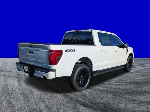 New 2026 Star White Metallic Tri-Coat Ford Lariat® image 4