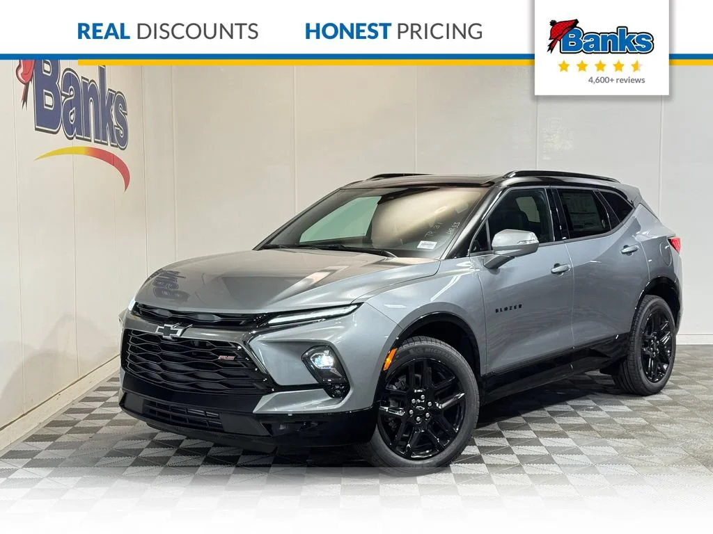 New 2026 Sterling Gray Metallic Chevrolet RS image 1