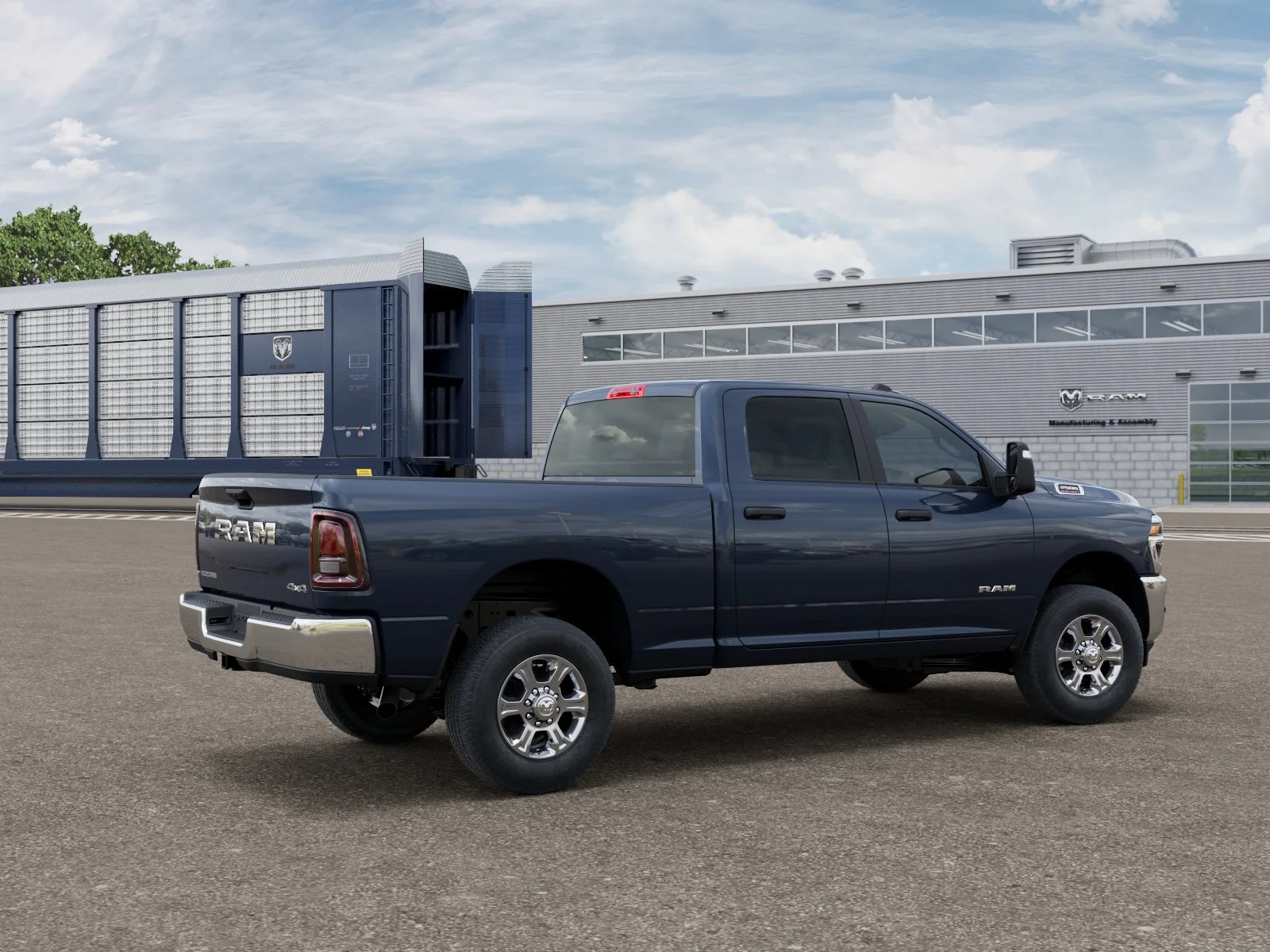 New 2026 Forged Blue Metallic RAM Big Horn image 2