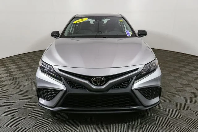 Used 2021 Silver Toyota SE Nightshade image 4