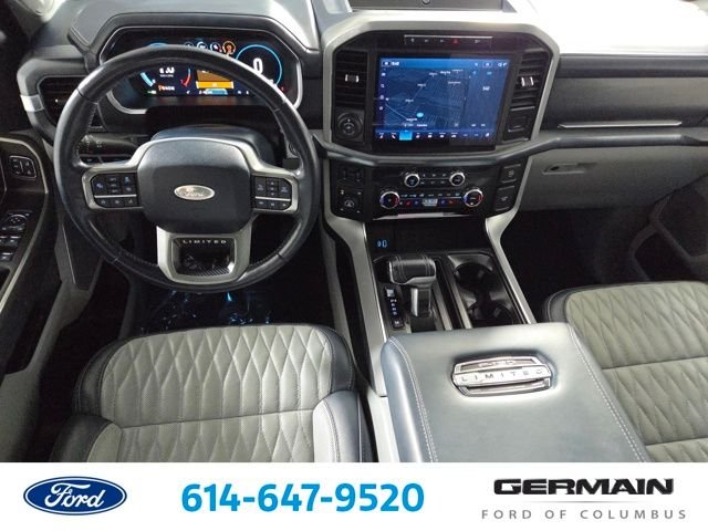 Certified Used 2023 Agate Black Metallic Ford Limited image 19