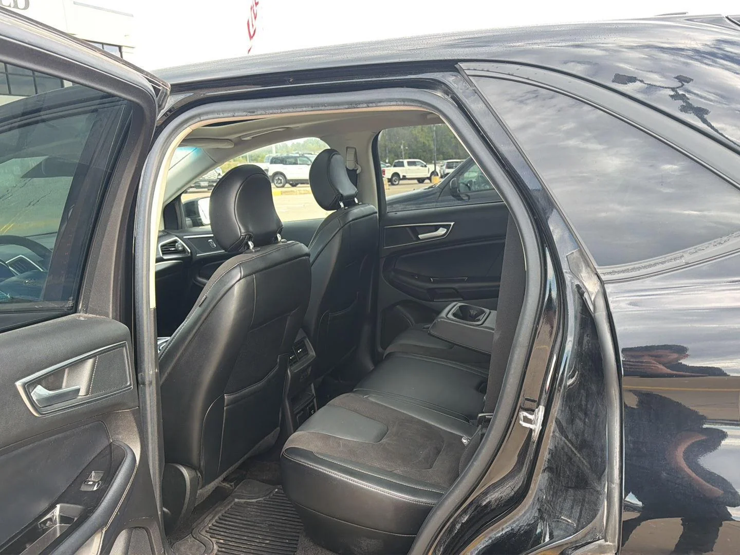 Used 2018 Shadow Black Ford Sport image 4