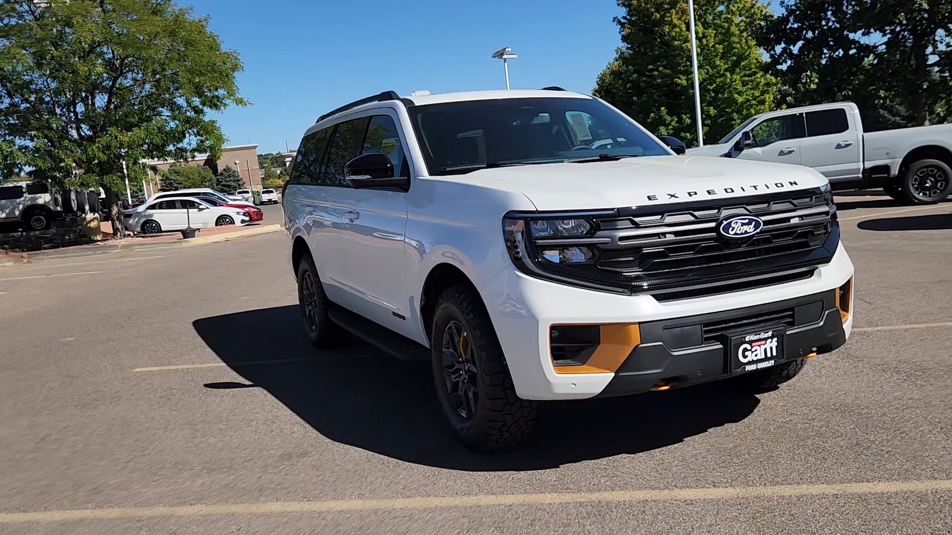 New 2027 Star White Metallic Tri-Coat Ford Tremor image 6