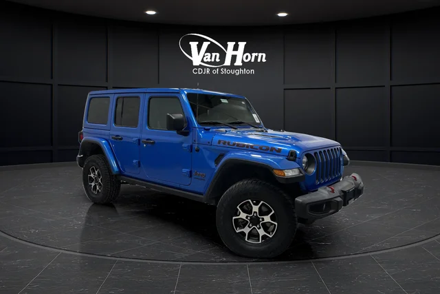 Used 2022 Blue Pearl Jeep Unlimited Rubicon image 39