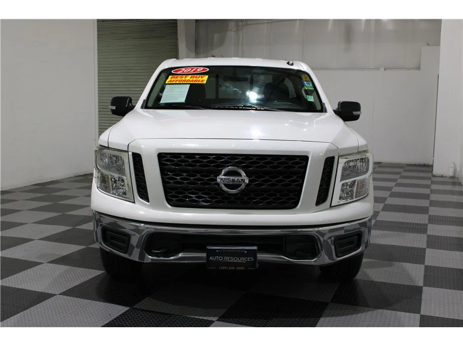 Used 2019 Glacier White Nissan SV image 2